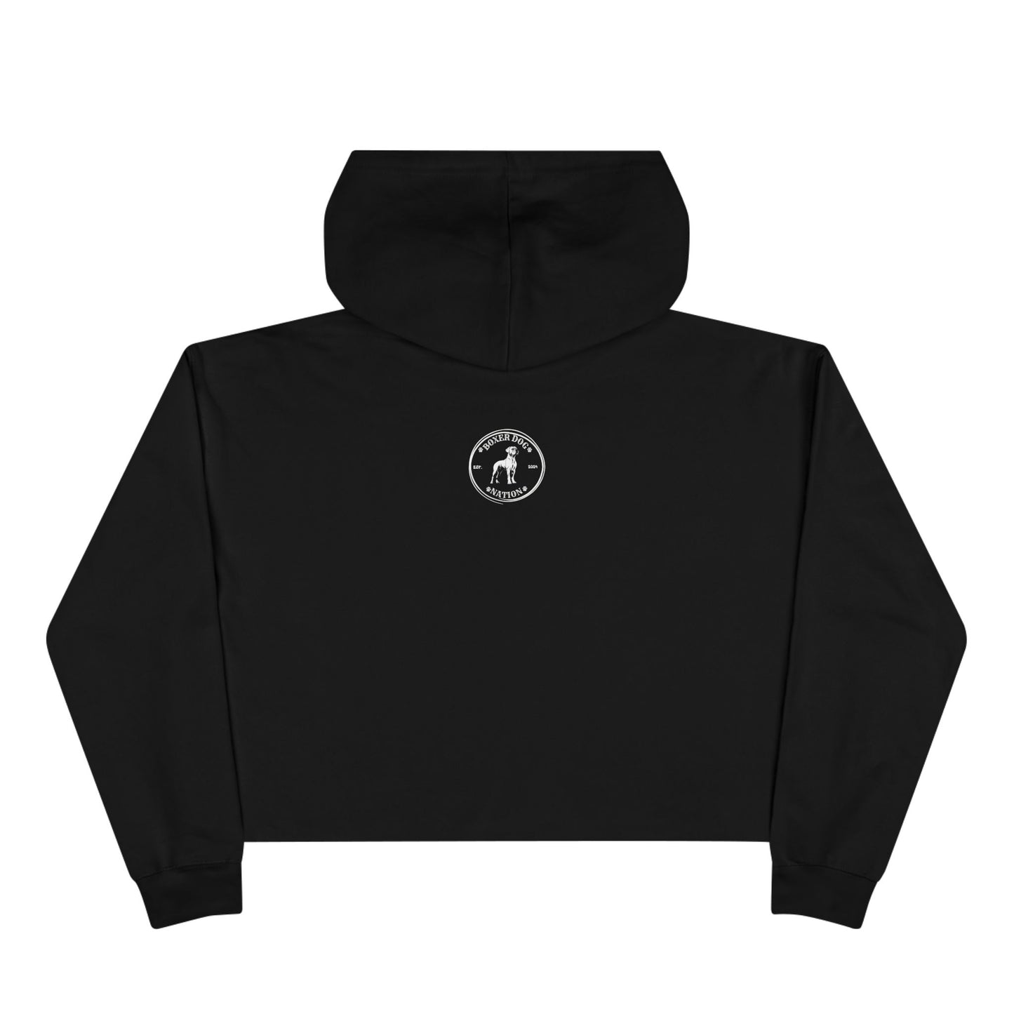 BOXERS............... But Make It Cute - Crop Hoodie