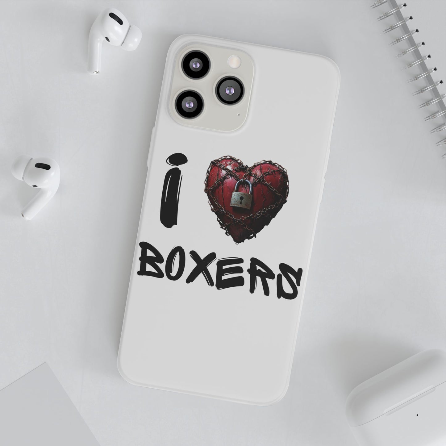 I (Heart) Boxers- Flexi Cell Phone Cases