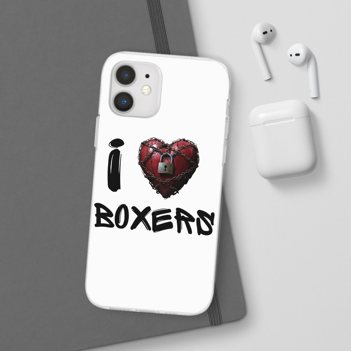 I (Heart) Boxers- Flexi Cell Phone Cases