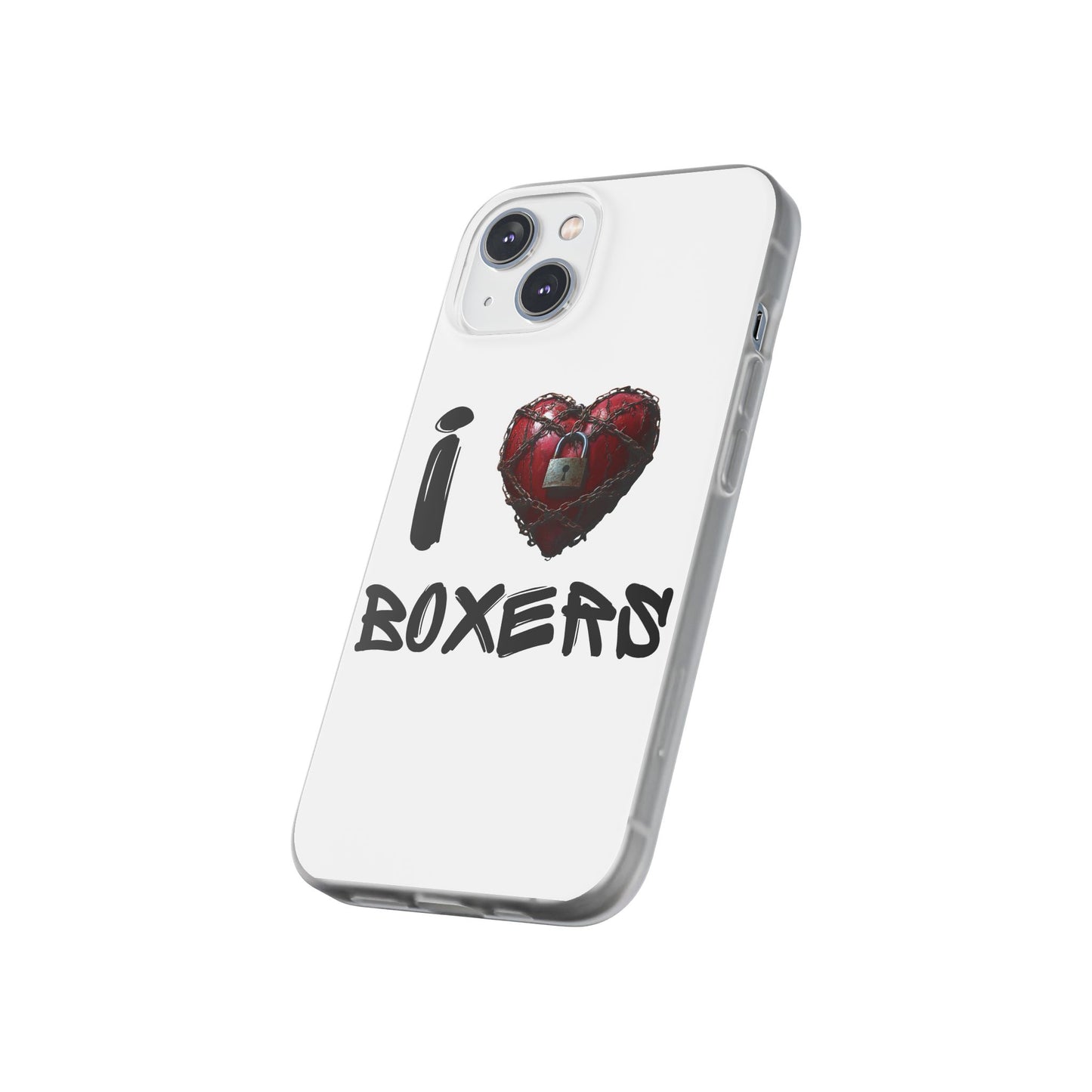 I (Heart) Boxers- Flexi Cell Phone Cases