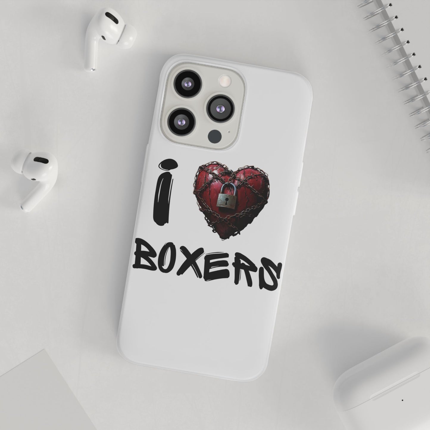 I (Heart) Boxers- Flexi Cell Phone Cases