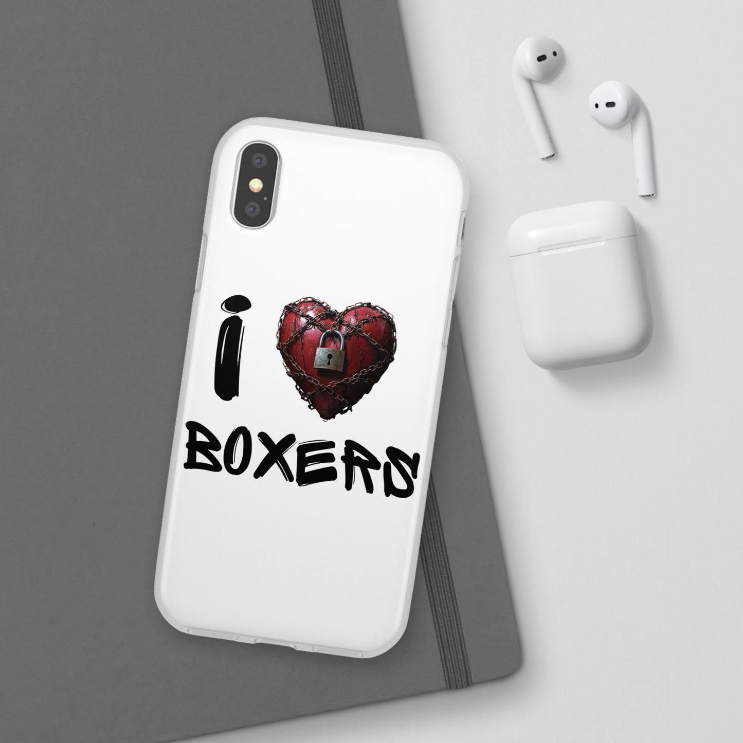 I (Heart) Boxers- Flexi Cell Phone Cases