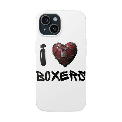 I (Heart) Boxers- Flexi Cell Phone Cases