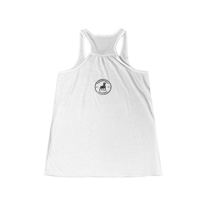 I'm A Boxer and Coffee Kind of Girl- Women's Flowy Racerback Tank Top