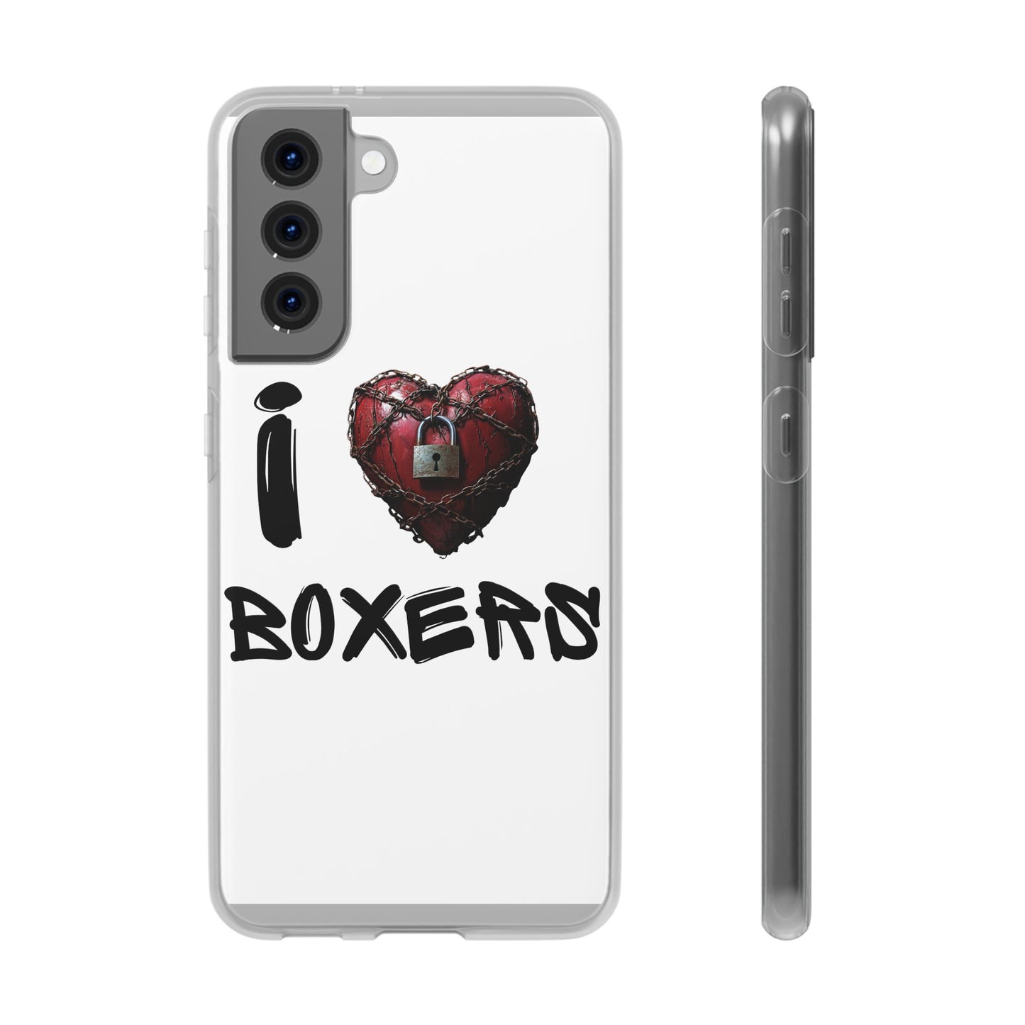 I (Heart) Boxers- Flexi Cell Phone Cases