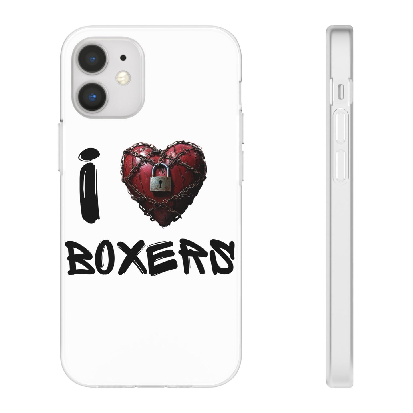 I (Heart) Boxers- Flexi Cell Phone Cases