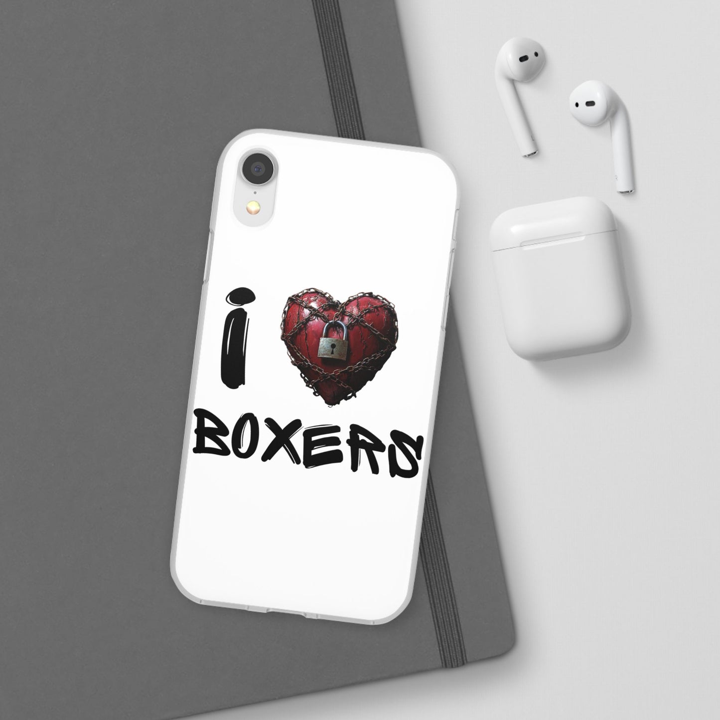 I (Heart) Boxers- Flexi Cell Phone Cases