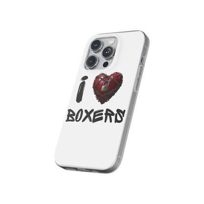 I (Heart) Boxers- Flexi Cell Phone Cases