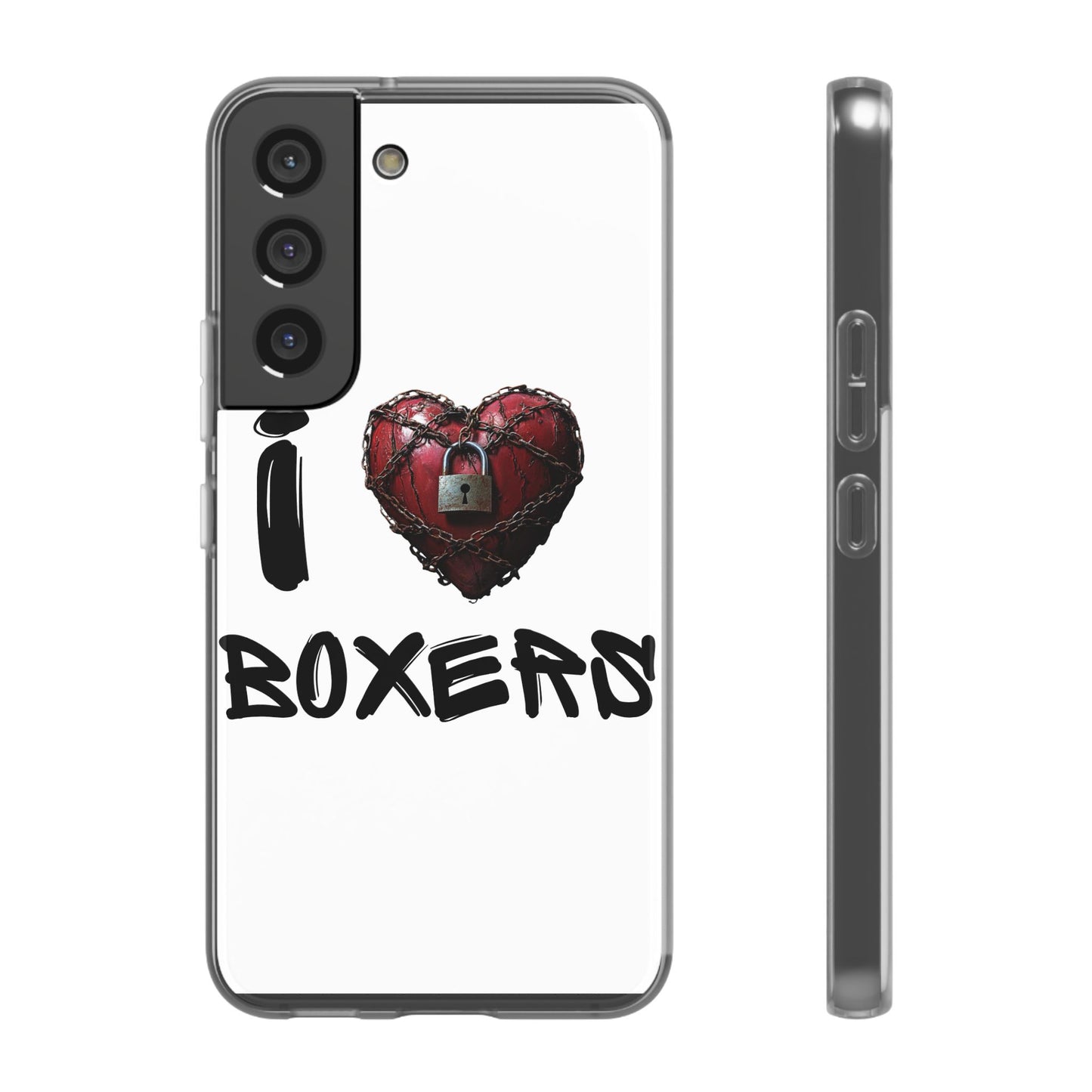 I (Heart) Boxers- Flexi Cell Phone Cases