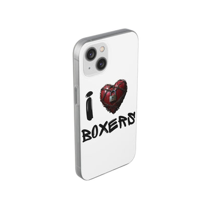 I (Heart) Boxers- Flexi Cell Phone Cases