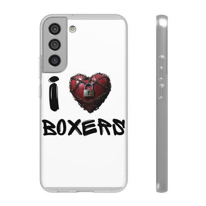 I (Heart) Boxers- Flexi Cell Phone Cases