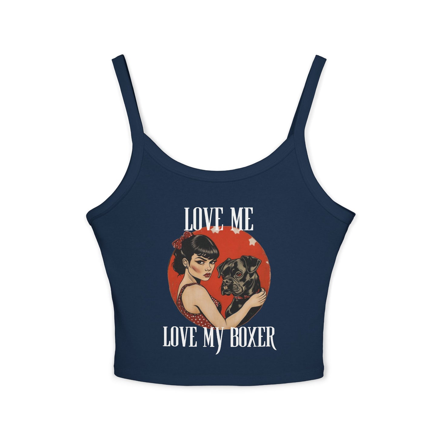 Love Me Move My Boxer - Boxer Dog Tank Top