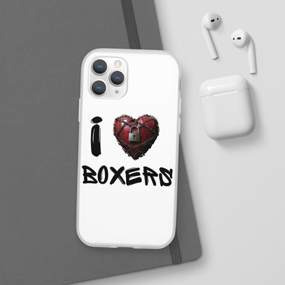 I (Heart) Boxers- Flexi Cell Phone Cases