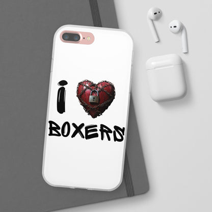 I (Heart) Boxers- Flexi Cell Phone Cases