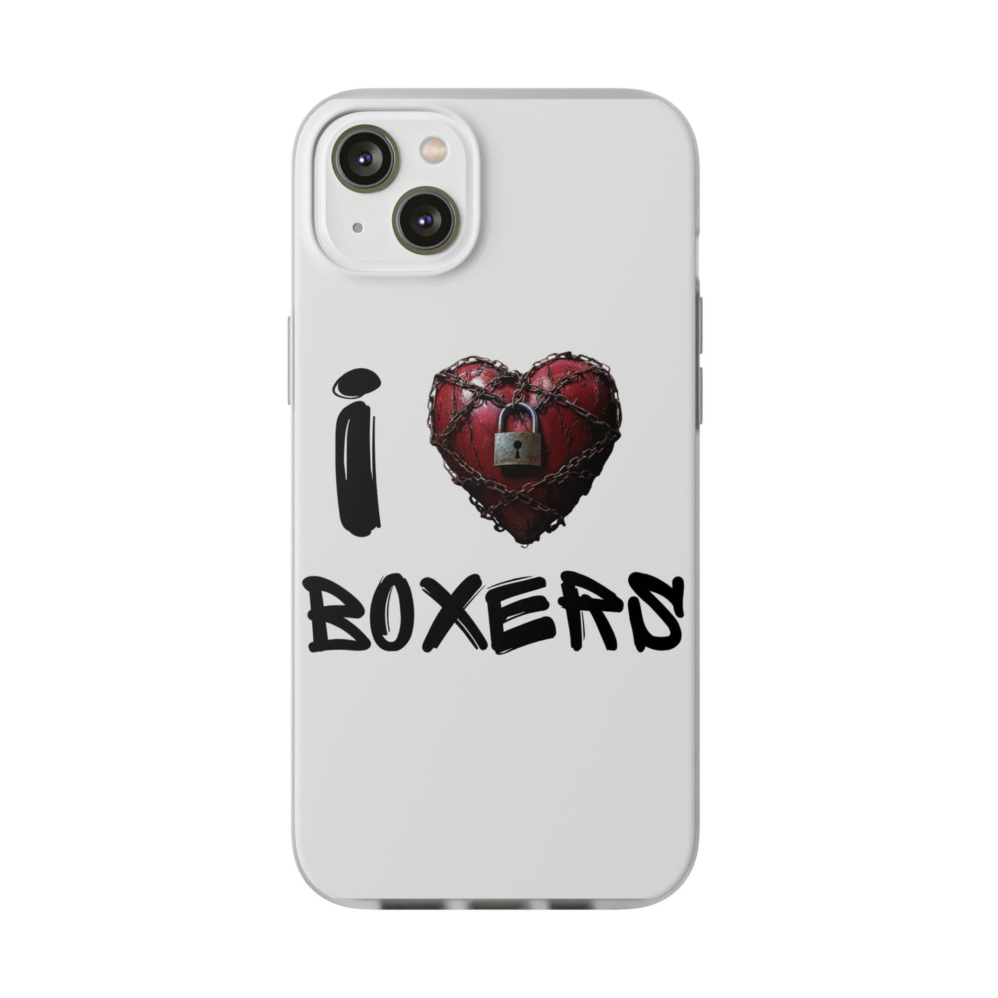 I (Heart) Boxers- Flexi Cell Phone Cases