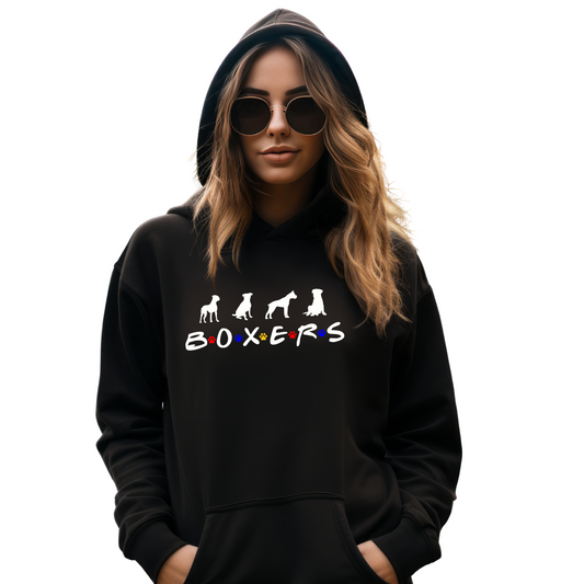 Boxers Are My People – Friends Style Hoodie