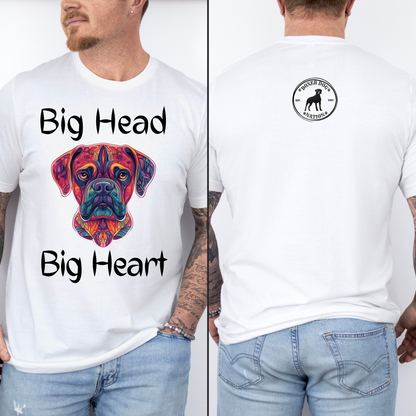 Big Head Big Heart Tribal- Classic All Gender Tee