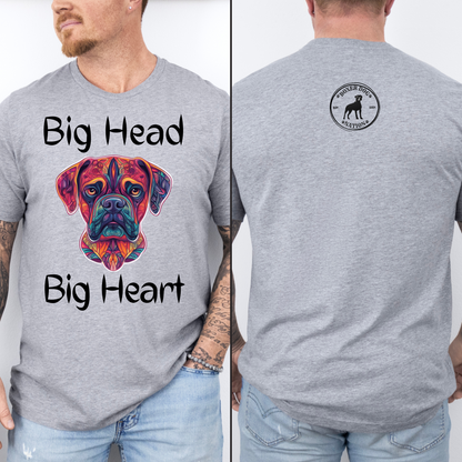 Big Head Big Heart Tribal- Classic All Gender Tee