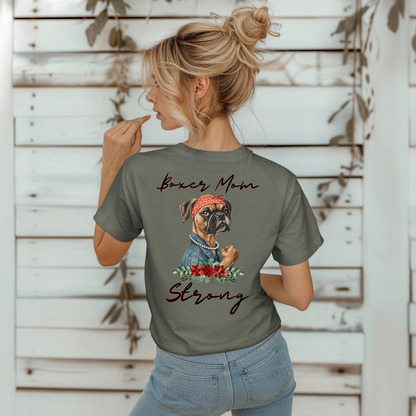 Boxer Mom Strong- Classic T-Shirt