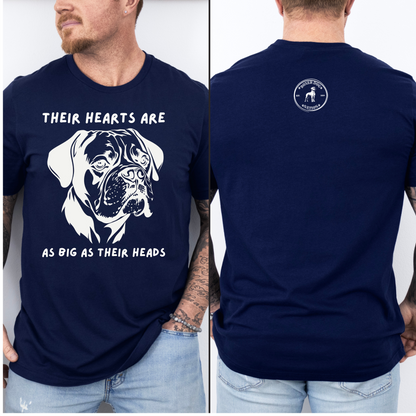 Their Hearts Are As Big As Their Heads- Classic All Gender T-Shirt