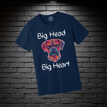 Big Head Big Heart Tribal- Classic All Gender Tee