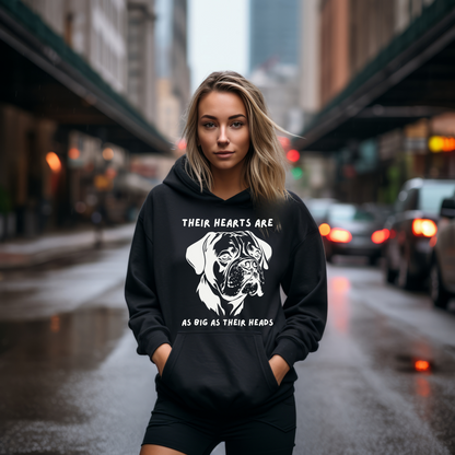 Their Heads Are As Big As Their Hearts- Classic All-Gender Hoodie