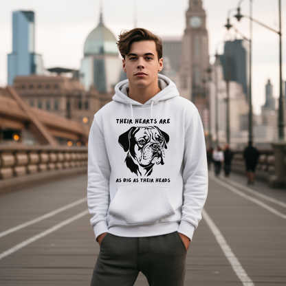 Their Heads Are As Big As Their Hearts- Classic All-Gender Hoodie