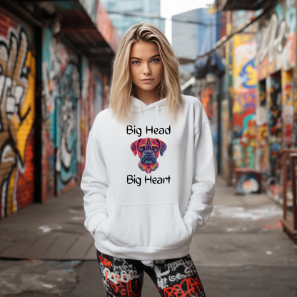 Big Head Big Heart Tribal - Classic All-Gender Hoodie