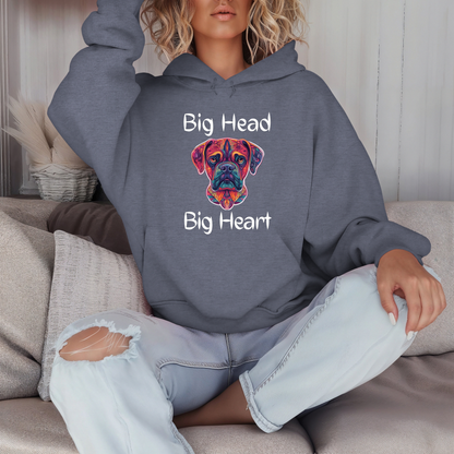 Big Head Big Heart Tribal - Classic All-Gender Hoodie