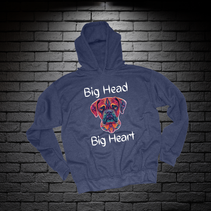 Big Head Big Heart Tribal - Classic All-Gender Hoodie