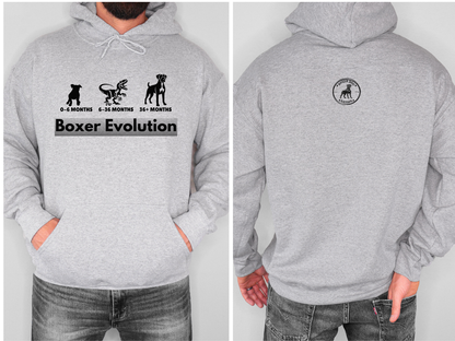 Boxer Evolution - Boxer Dog Hoodie