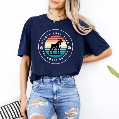 The Wiggle Butt Club - Boxer Dog Classic T-Shirt