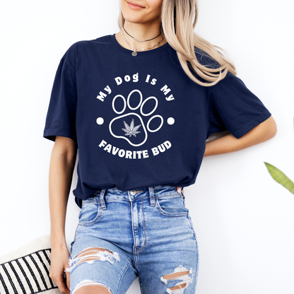 My Dog Is My Favorite Bud - Classic T-Shirt