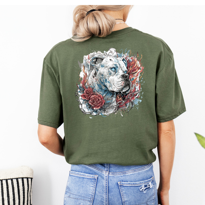 Frostborn Boxer Ice Eyes & Chain Collar - Boxer Dog Classic T-Shirt