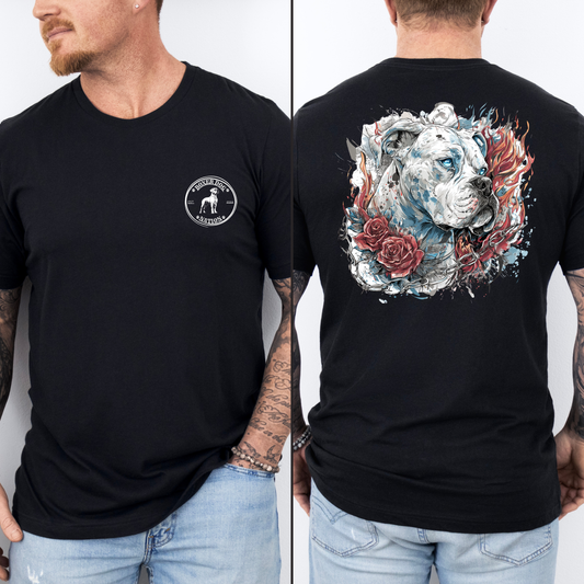 Frostborn Boxer Ice Eyes & Chain Collar - Boxer Dog Classic T-Shirt