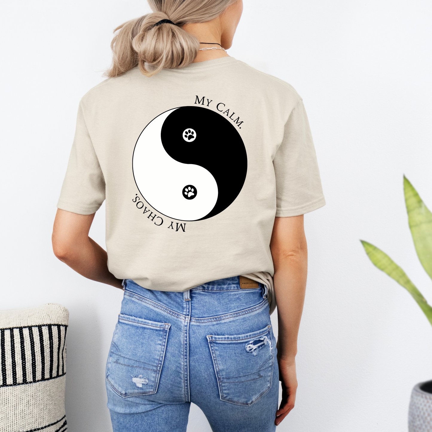 My Calm. My Chaos.  - Boxer Dog Classic T-Shirt