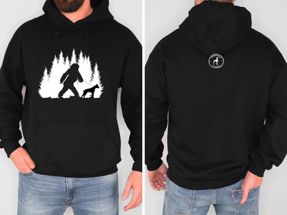 BigFoot & His Boxer - Boxer Dog Hoodie