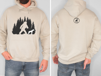 BigFoot & His Boxer - Boxer Dog Hoodie