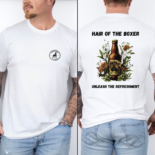 Hair Of The Boxer - Unleash The Refreshment - Boxer Dog Classic T-Shirt