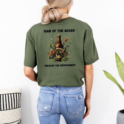 Hair Of The Boxer - Unleash The Refreshment - Boxer Dog Classic T-Shirt