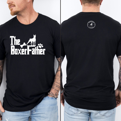 The BoxerFather – Boxer Dog T-Shirt Funny