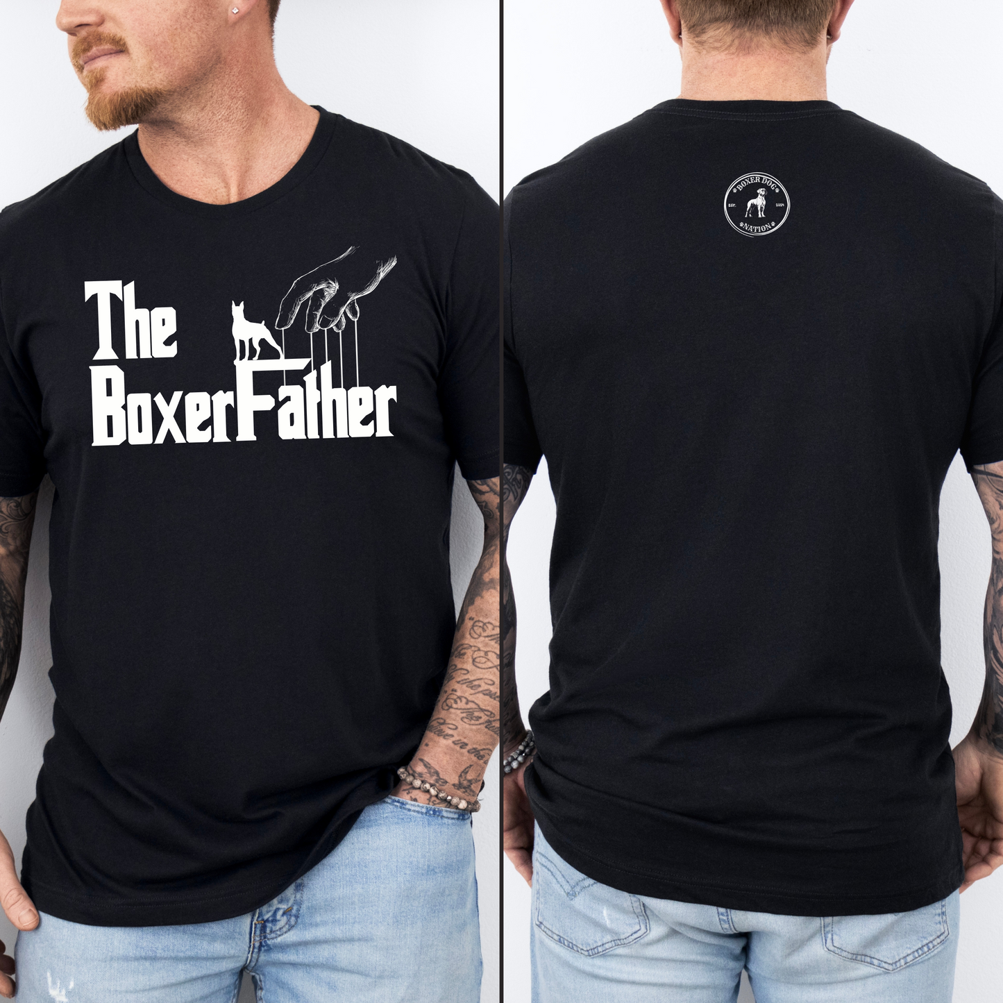 The BoxerFather (OG-ish) – Boxer Dog T-Shirt