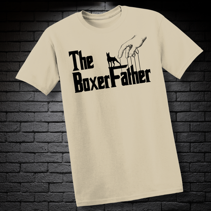 The BoxerFather (OG-ish) – Boxer Dog T-Shirt