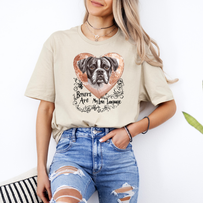 Boxers Are My Love Language - Boxer Dog Classic T-Shirt