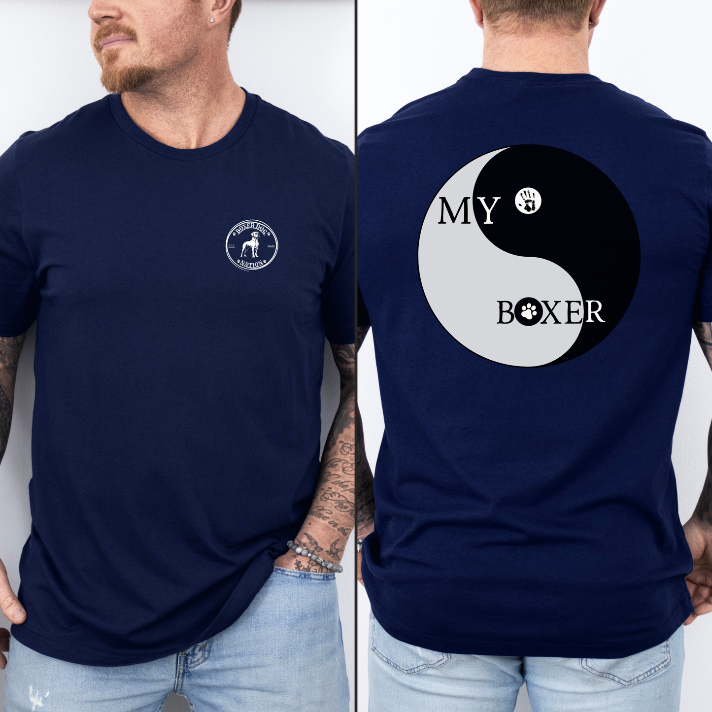 My Boxer My Yin To My Yang - Boxer Dog Classic T-Shirt