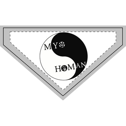 MY HOMAN (Yin Yang) - Boxer Dog Pet Bandana