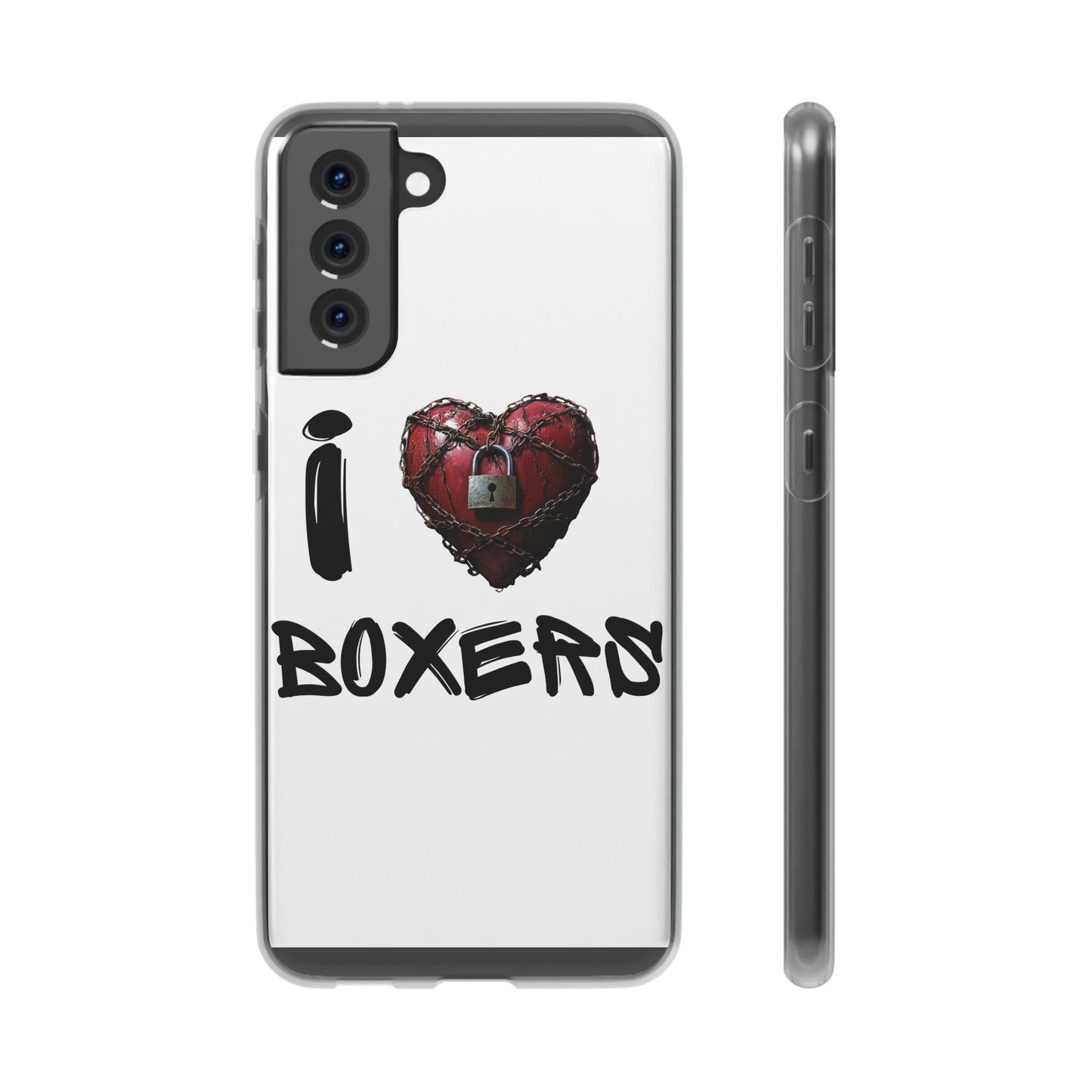 I (Heart) Boxers- Flexi Cell Phone Cases