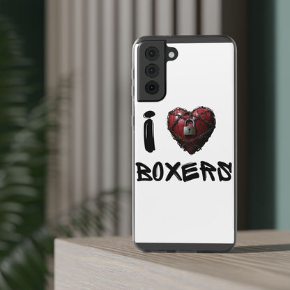 I (Heart) Boxers- Flexi Cell Phone Cases