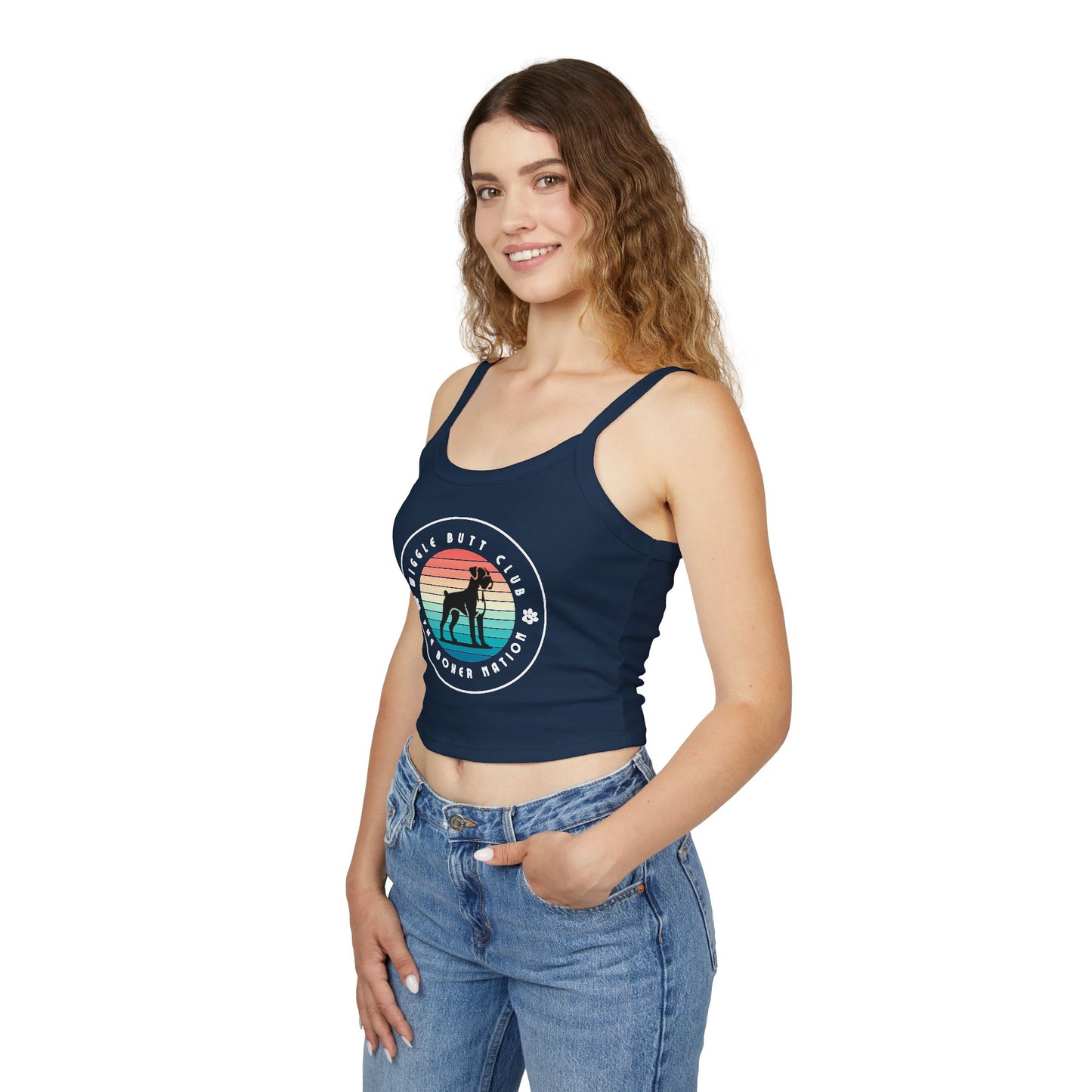Wiggle Butt Club - Boxer Dog Tank Top