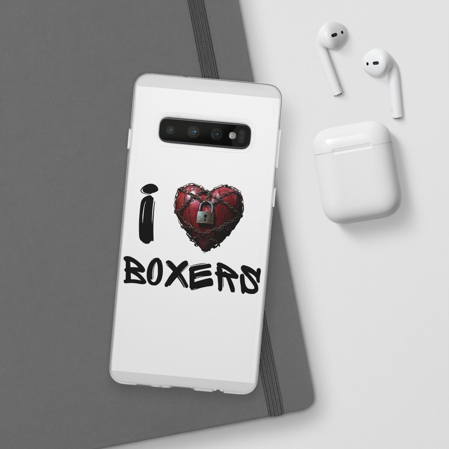 I (Heart) Boxers- Flexi Cell Phone Cases